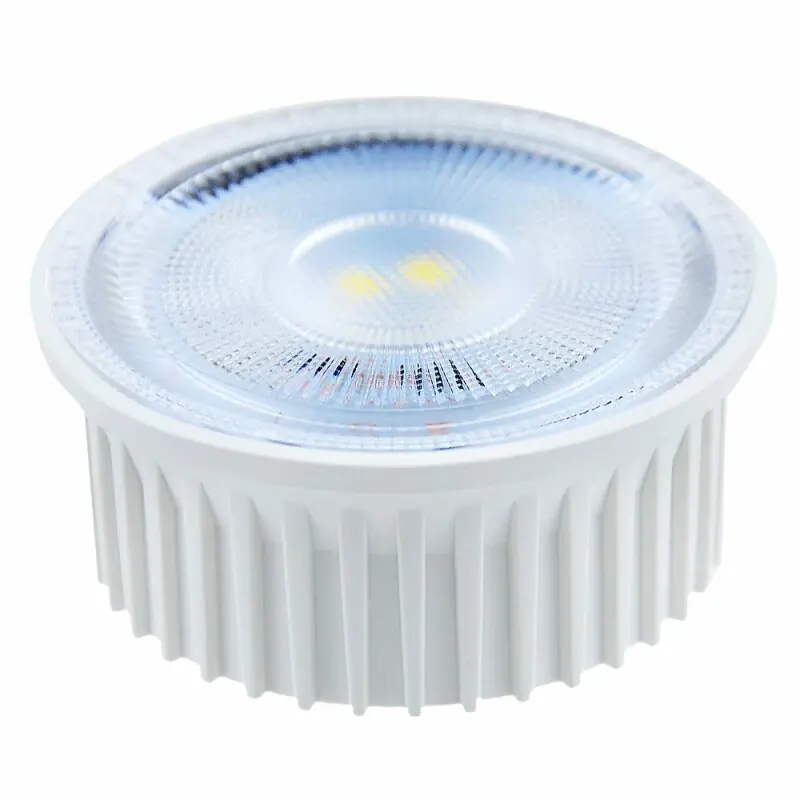 Schneller Versand LED Leuchtmittel Modul 5W Linse 230V 2cm flach Tageslicht 6500K flood 38°