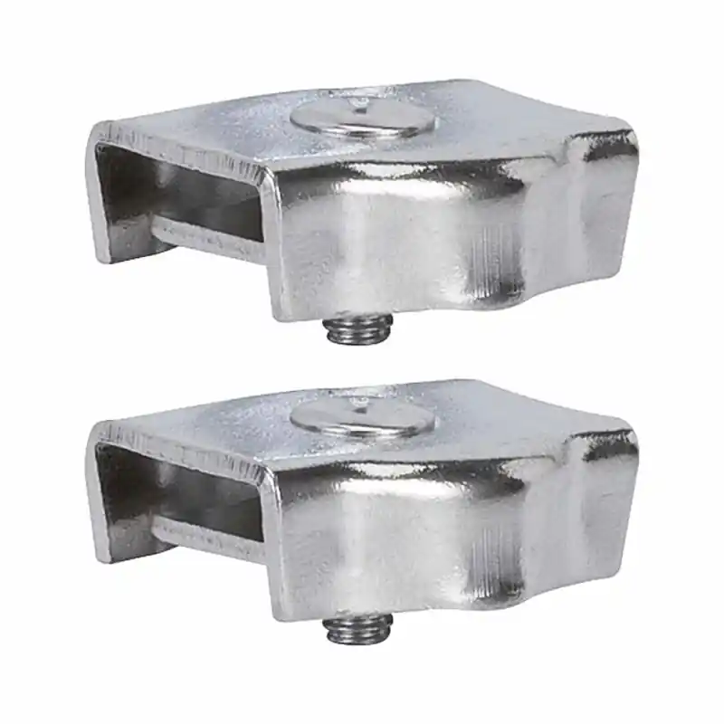 2 x Paulmann Wire System Light&Easy Seilklemme Stromeinspeisung Chrom max. 300W 12V Neu