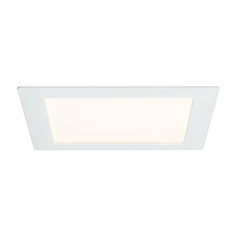 Must-Have Paulmann LED Einbaupanel Set Premium Line Weiß matt 8W 500lm warmweiß 2700K