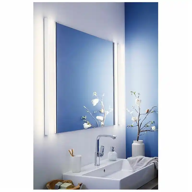 Sonderaktion Paulmann LED Spiegelleuchte Linea Weiß matt IP44 19W neutralweiß 4000K