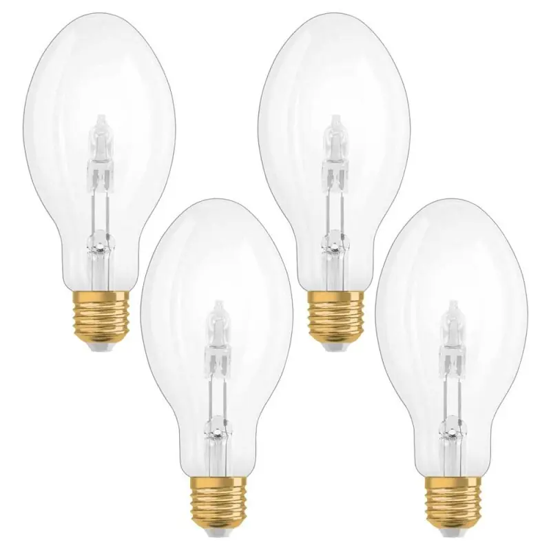 4 x Osram Vintage Edition 1906 Halogen Leuchtmittel Oval 20W = 25W E27 klar warmweiß dimmbar Abverkauf