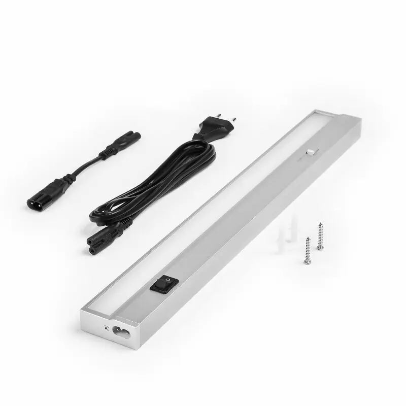 Top-Angebot Müller-Licht LED Unterbauleuchte Conero DIM 40cm Titan Silber 7W 460lm 4000K verlängerbar Schalter dimmbar
