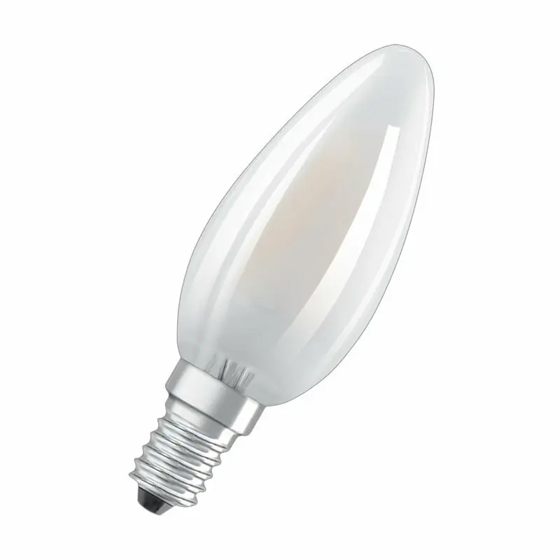 Bellalux LED Filament Leuchtmittel Kerze 4W = 40W E14 matt 827 warmweiß 2700K 300° Begrenztes Angebot