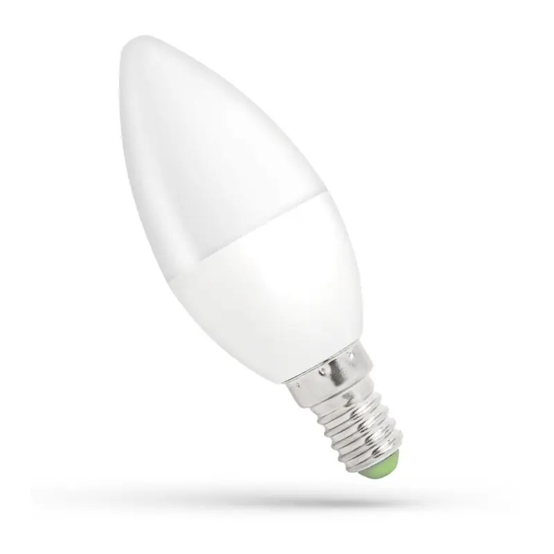 Beliebt LED Leuchtmittel Kerze 4W = 31W E14 matt 200° warmweiß 3000K