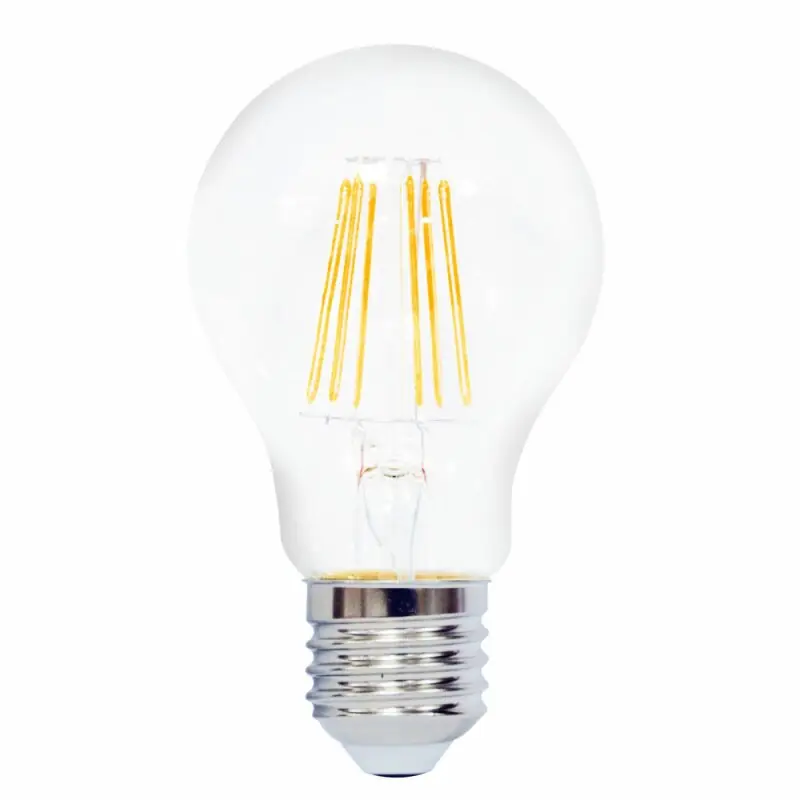 Schneller Versand LightMe LED Filament Leuchtmittel Birnenform A60 7W = 60W E27 klar 810lm warmweiß 2700K DIMMBAR