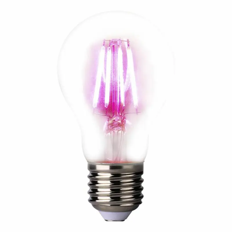 Gratis Versand LightMe LED Filament Leuchtmittel Pflanzenlampe A60 4W E27 klar