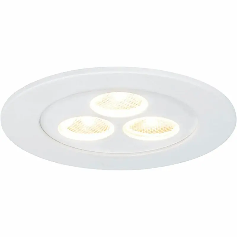 Paulmann LED Möbel Einbauleuchte Micro Line Flat Weiß 3,6W 240lm warmweiß 2700K Garantierte Lieferung