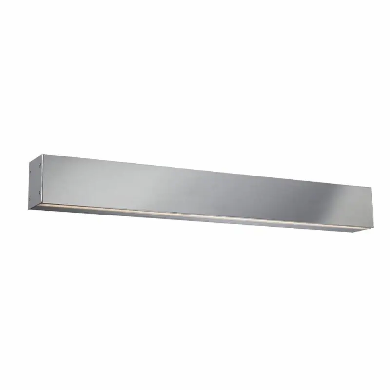 Aktuell Nordlux LED Wandleuchte Spiegelleuchte 60cm Chrom IP44 7W + 9W 1100lm warmweiß 3000K 120°