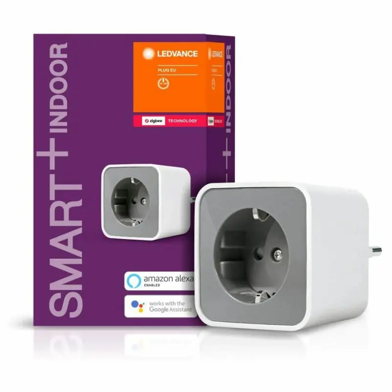 Ledvance Smart+ Plug ZigBee schaltbare Steckdose für innen Smart Home direkt mit Echo Plus Show Philips Hue Bridge Beliebt