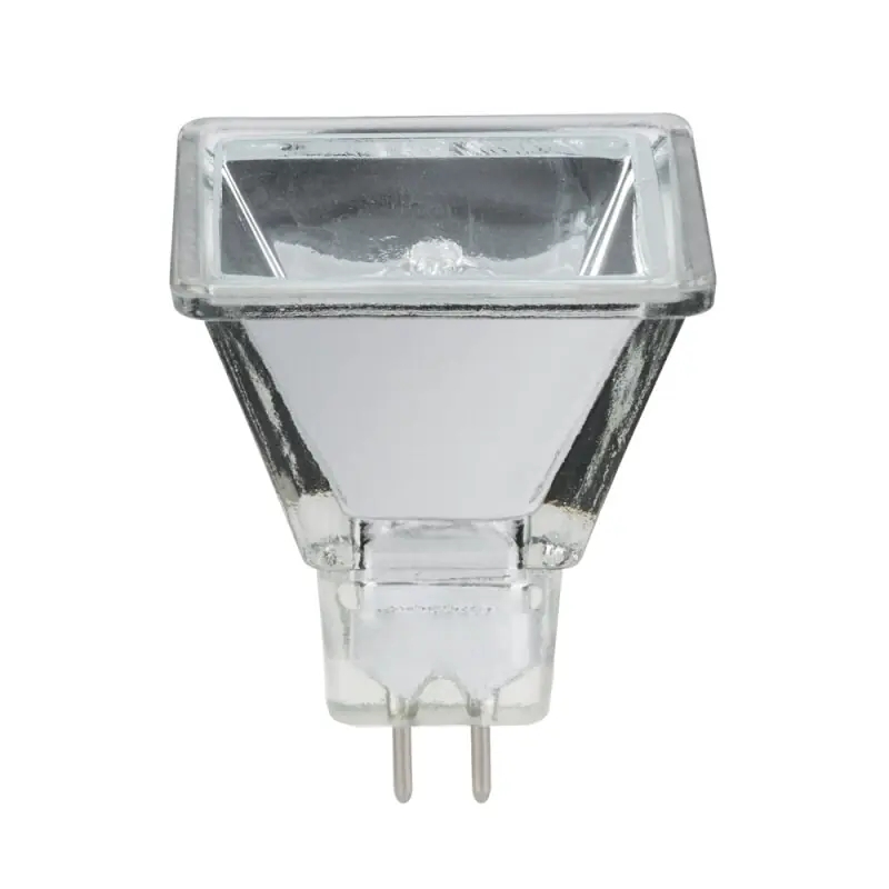 Neu Halogen Reflektorlampe Quadro 35W GU5,3 2000h Silber warmweiß dimmbar 75°