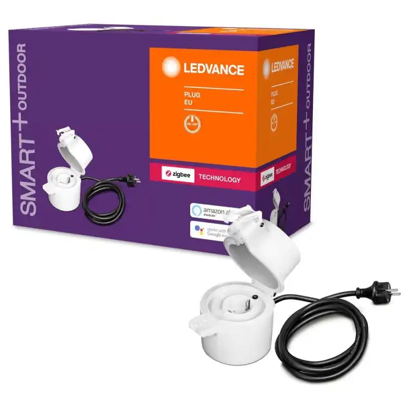 Ledvance Smart+ Plug ZigBee schaltbare Steckdose für außen Smart Home direkt mit Echo Plus Show Philips Hue Bridge Sofort Bestellen