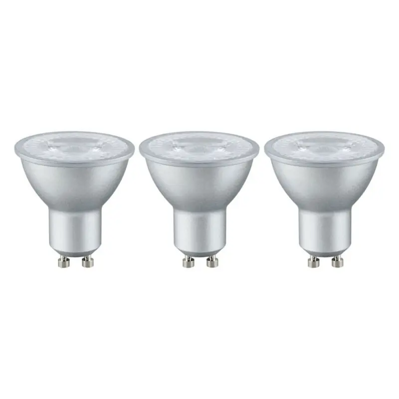 Neue Ware 3 x Paulmann LED Leuchtmittel Reflektor 4W = 23W GU10 230lm warmweiß 2700K 36°