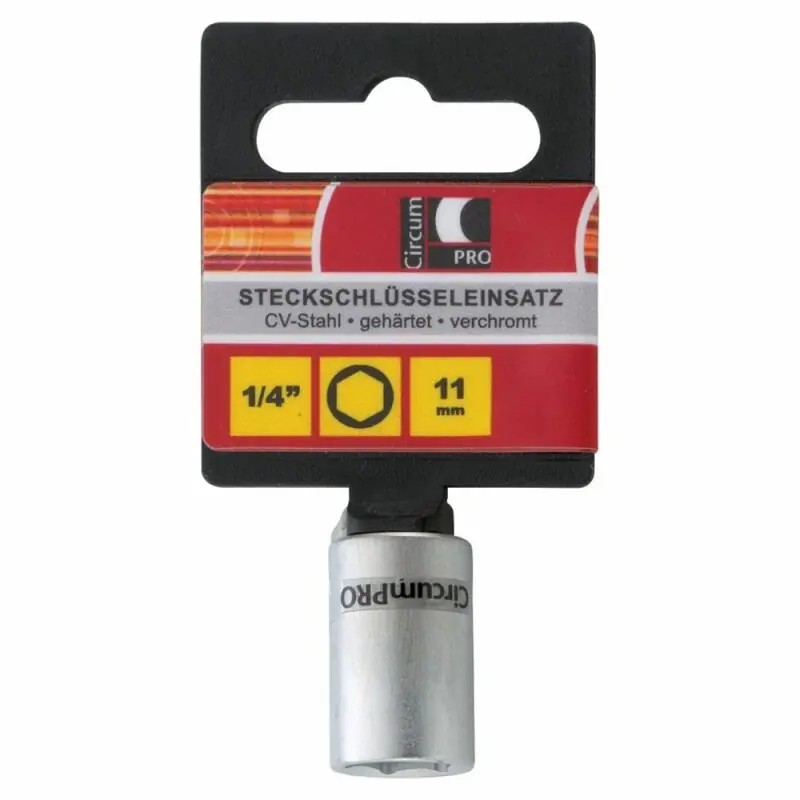 Direkt Vom Hersteller CircumPRO Steckschlüssel-Einsatz 6-kant 1/4" 11 mm