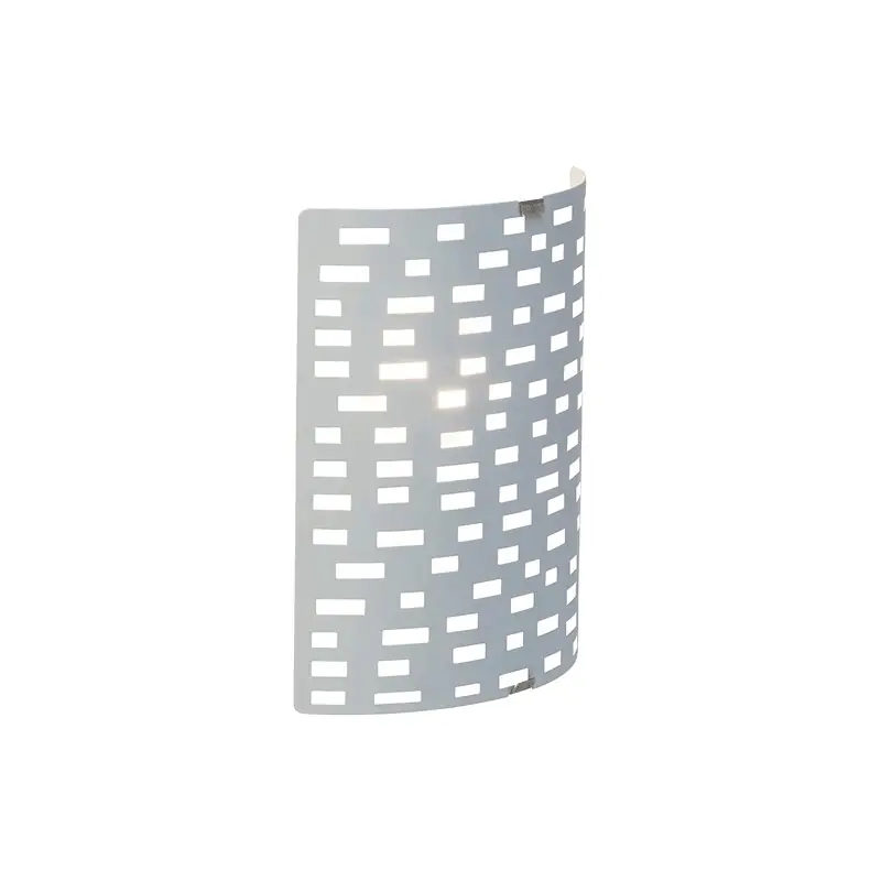 Sofort Bestellen Brilliant Wandleuchte Weiß Metall Design IP20 max. 40W E14 ohne Leuchtmittel