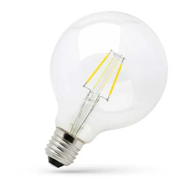 Must-Have Spectrum LED Filament Leuchtmittel G125 Globe 8W = 70W E27 klar 1000lm warmweiß 2700K