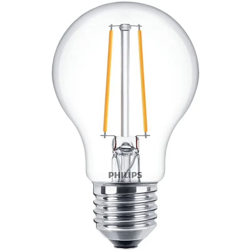 Philips LED Filament Leuchtmittel Birnenform 2,2W = 25W E27 klar 250lm warmweiß 2700K Geprüft