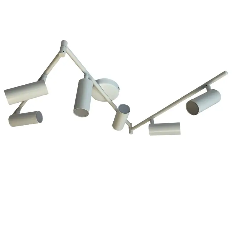 BreLight LED Deckenleuchte Libby Grau 6 x 4,5W 2460lm Neutralweiß 4000K schwenkbar Top-Angebot