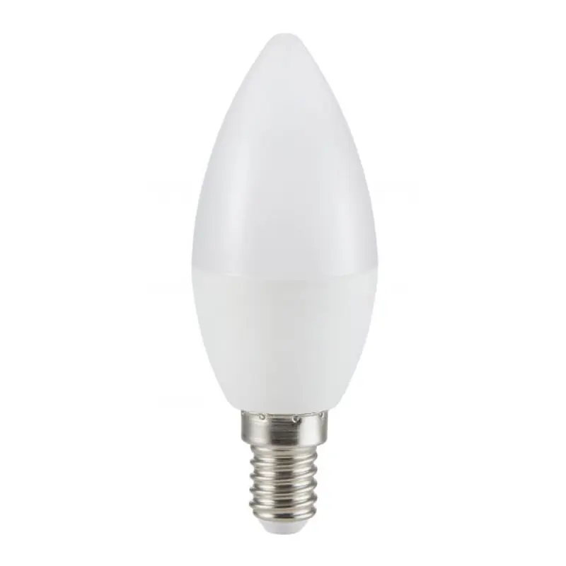 Jetzt Kaufen LED Leuchtmittel Kerze 5,5W = 37W E14 matt 420lm warmweiß 2700K HD95 Ra>90 180°