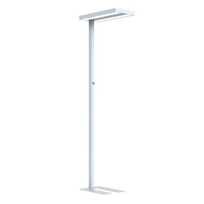 LED Stehleuchte Lara Silber Up & Down 2 x 40W 8800lm Neutralweiß 4000K UGR<17 dimmbar Gratis Versand