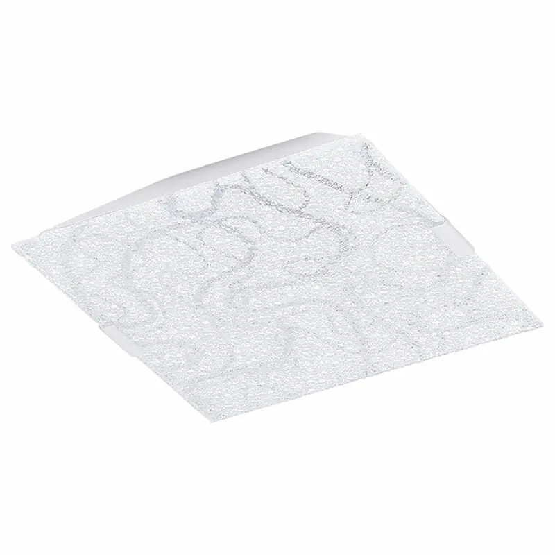 Preisreduziert Eglo LED Wand- & Deckenleuchte Ardales 1 Weiß 21x21cm 7W GX53 550lm warmweiß 3000K