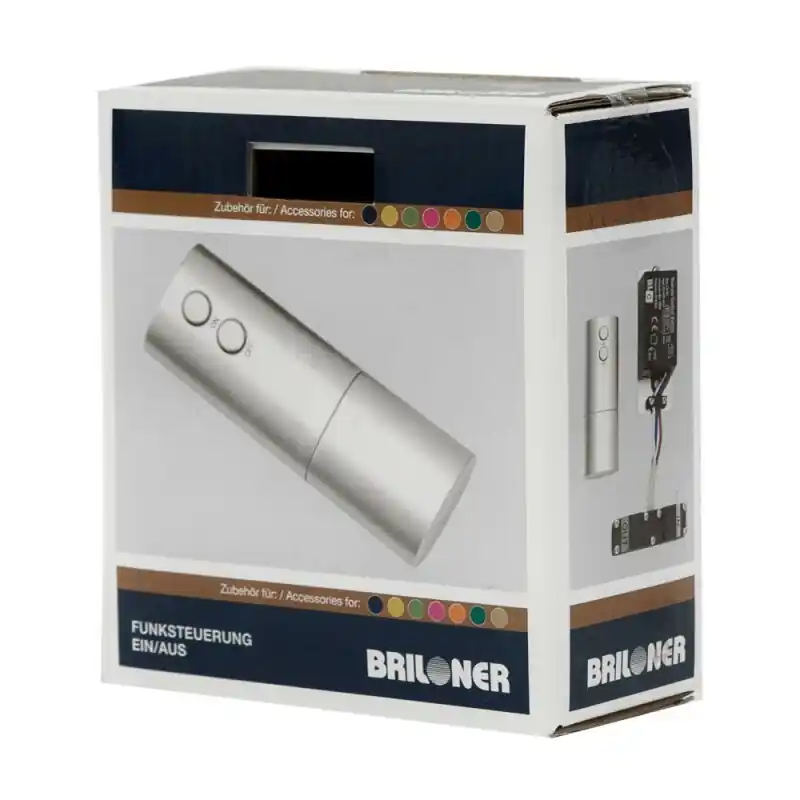 Briloner Funksteuerung für Einbauleuchte Attach max. 1000W mit Fernbedienung Nur Für Kurze Zeit