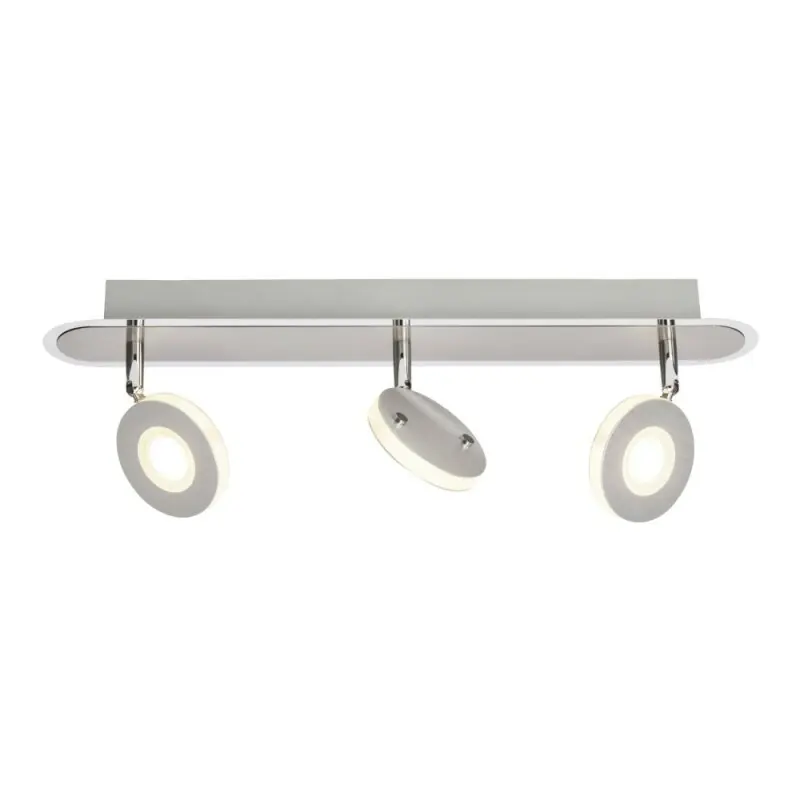 Billig Brilliant LED Wand- & Deckenstrahler Benko Eisen 3 x 5W 1200lm warmweiß 3000K schwenkbar