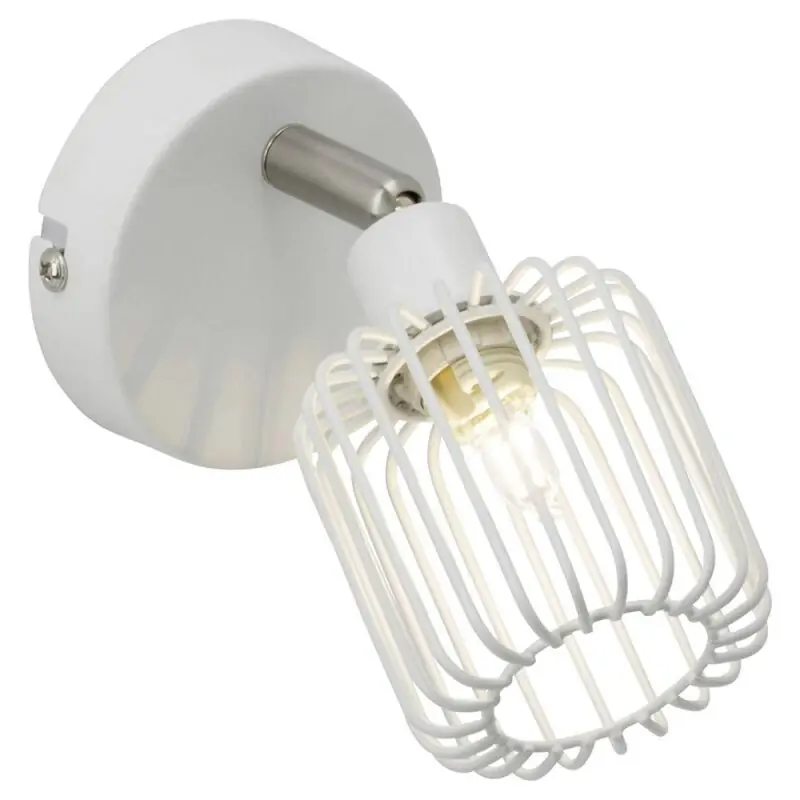 Schnäppchen Brilliant Wand- & Deckenleuchte Spot Flavian weiß max. 33W G9 ohne Leuchtmittel schwenkbar