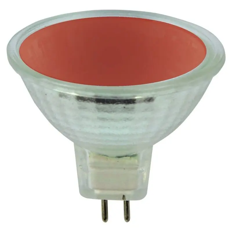 Halogen Reflektor Spiegelreflektor MR16 50W GU5,3 12V Rot dimmbar 36° Sofort Bestellen