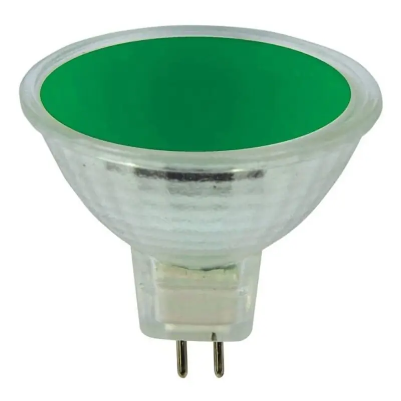 Halogen Reflektor Spiegelreflektor MR16 50W GU5,3 12V Grün dimmbar 36° Heißes Angebot