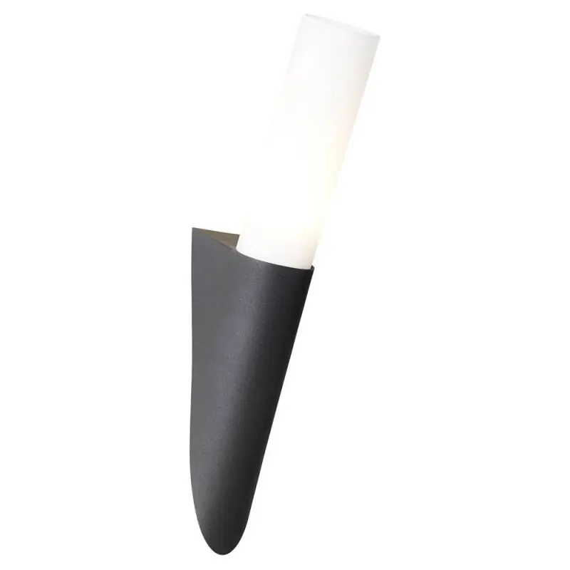 Brilliant Wandleuchte Fackel Took Schwarz matt 35cm max. 40W E14 ohne Leuchtmittel Nur Für Kurze Zeit