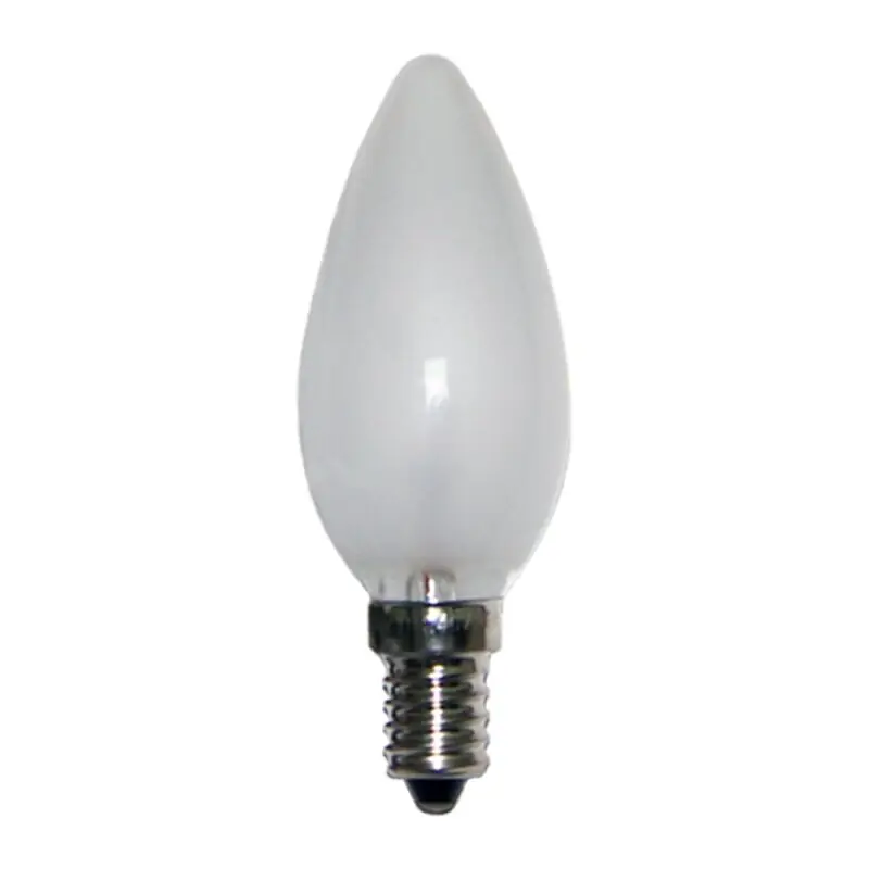 Versand Am Gleichen Tag Halogen Leuchtmittel Kerze 42W E14 matt 230V warmweiß dimmbar