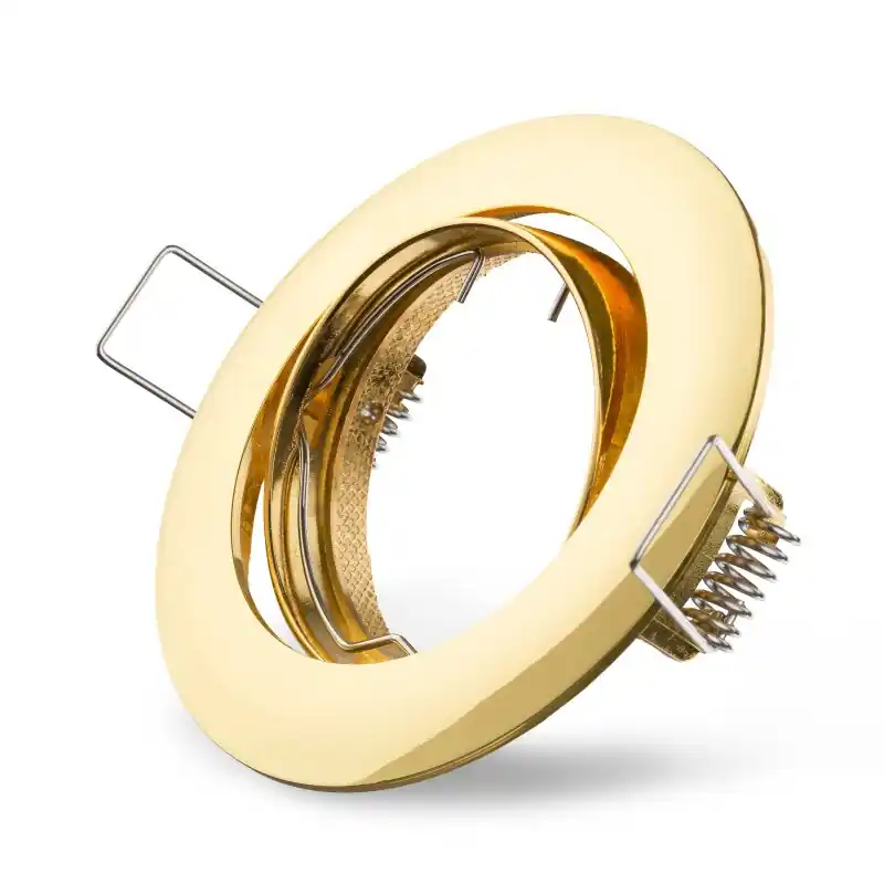 Einbaustrahler Gold rund schwenkbar 68mm max. 50W Top-Seller