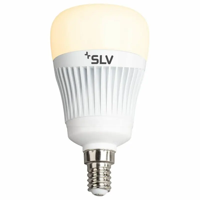 SLV LED Smart Leuchtmittel PLAY WiZ C35 6,8W E14 matt 400lm CCT 2700K-6500K dimmbar Google & Alexa WLAN Gratis Versand