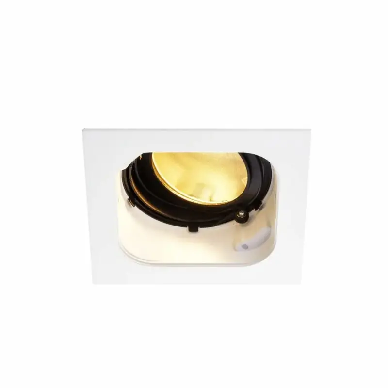Geprüft SLV LED Deckeneinbauleuchte RENISTO DL Downlight eckig weiß schwenkbar 29W 2500lm warmweiß 3000K 40° dimmbar