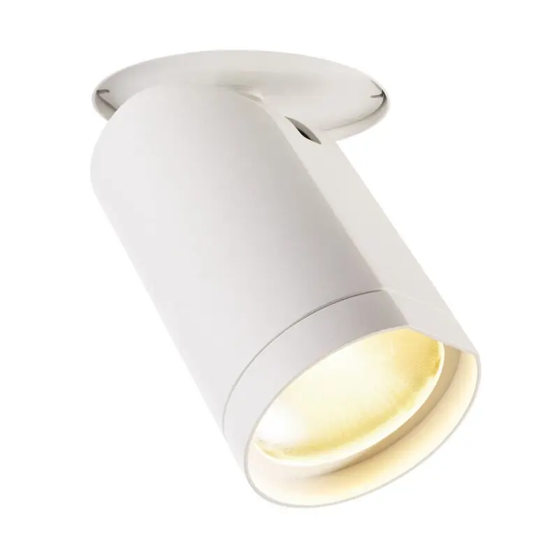 SLV LED Deckeneinbauleuchte BILAS weiß matt rund 21W 1250lm warmweiß 2700K 25° dimmbar ein- & ausfahrbar dreh- & schwenkbar Kracherpreis