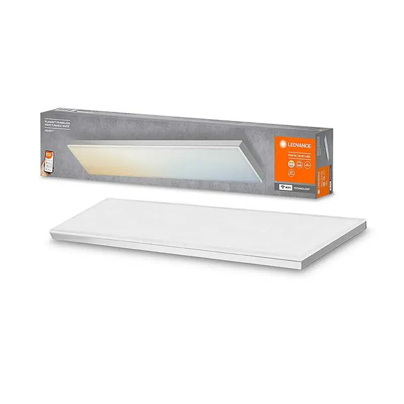 Ledvance Smart+ LED Deckenleuchte Aufbaupanel Planon Weiß 28W 3100lm TW 3000-6500K Dimmbar App Google Alexa WiFi Wochenendangebot