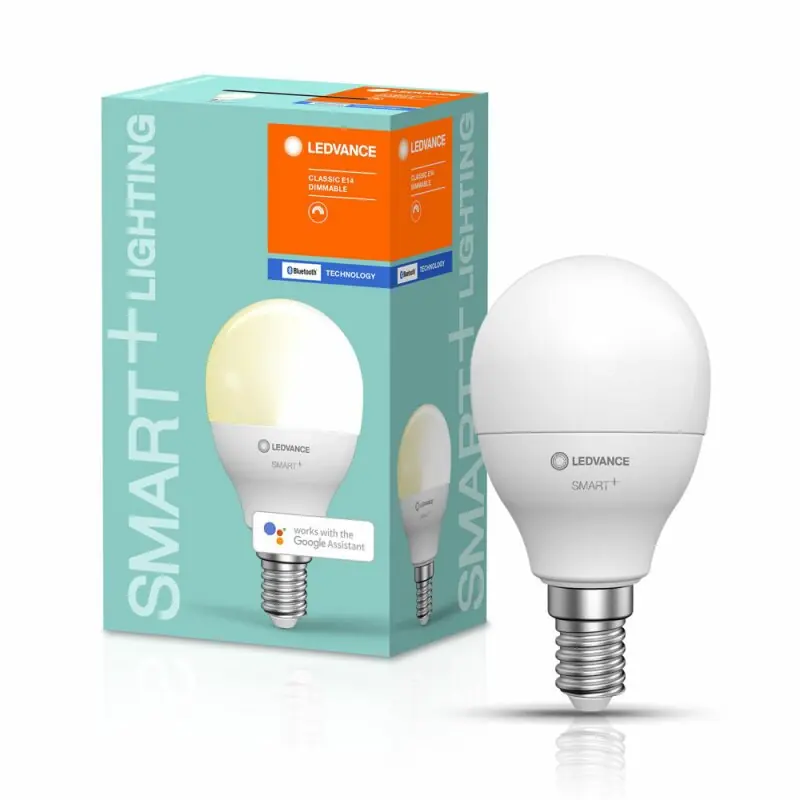 Ledvance LED Smart+ Tropfen 5W = 40W E14 matt 470lm warmweiß 2700K Dimmbar App Google Alexa Apple HomeKit Bluetooth Ausverkauf
