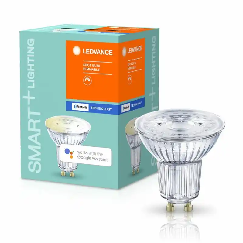 Günstig Ledvance LED Smart+ Glas Reflektor 5W = 40W GU10 350lm warmweiß 2700K 45° Dimmbar App Google Alexa Apple HomeKit Bluetooth