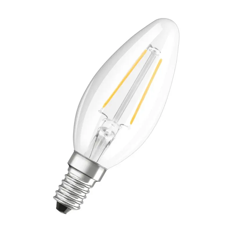 Osram LED Filament Leuchtmittel Kerze 2,5W = 25W E14 klar 250lm 840 neutralweiß 4000K Sonderaktion