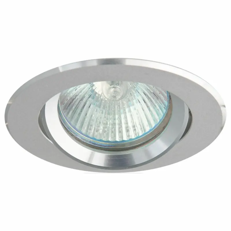 Aktuell Einbaustrahler Einbauleuchte AXEL DT050 Aluminium rund max. 35W ohne Leuchtmittel schwenkbar
