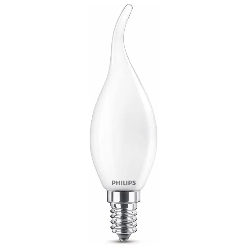 Sale Philips LED Leuchtmittel Windstoß Kerze 2,2W = 25W E14 matt 250lm warmweiß 2700K
