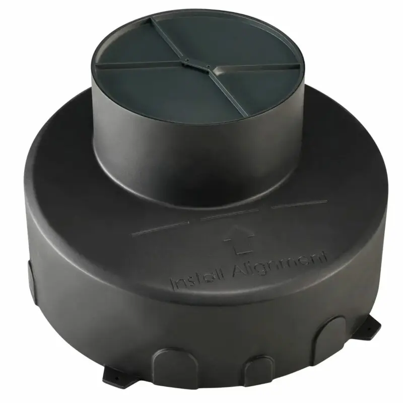 SLV Bodeneinbautopf schwarz für DASAR® PREMIUM & GIMBLE OUT Neu
