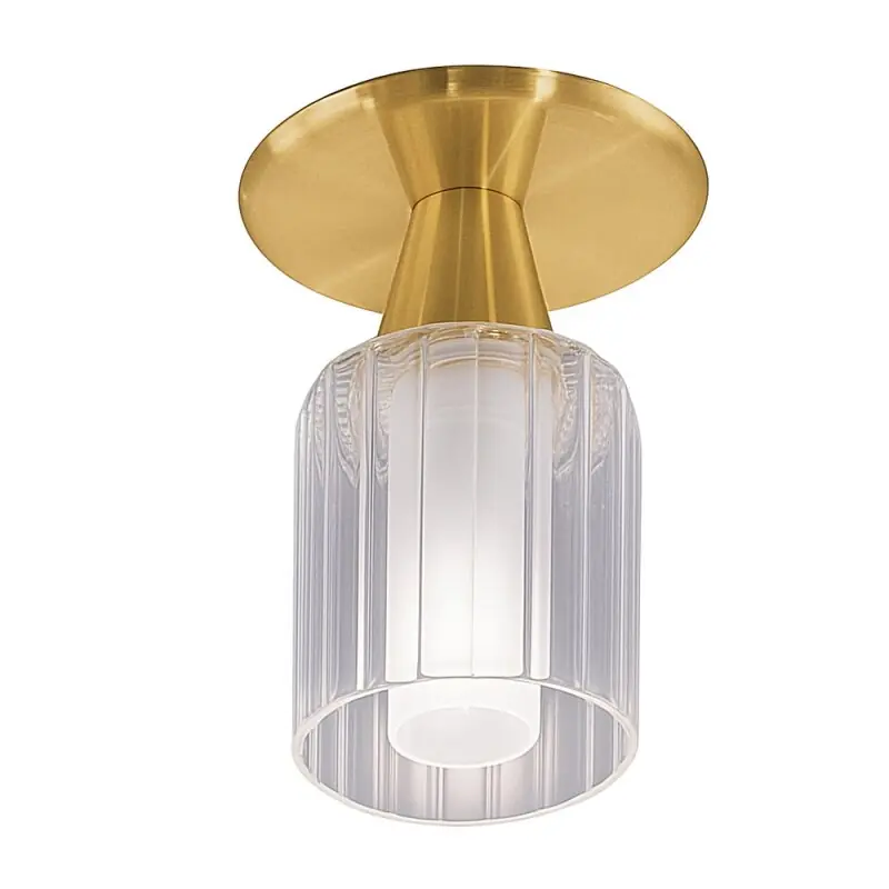 Neu Im Sortiment Eglo Halogen Einbauleuchte Spot Spike 1 Messing matt 40W G9 270lm warmweiß 2700K