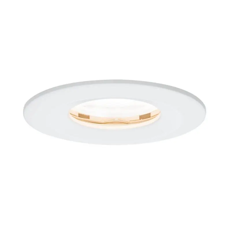 Nur Für Kurze Zeit Paulmann LED Einbauleuchte Strahler Nova Weiß rund 1 x 7W GU10 460lm warmweiß 2700K dimmbar