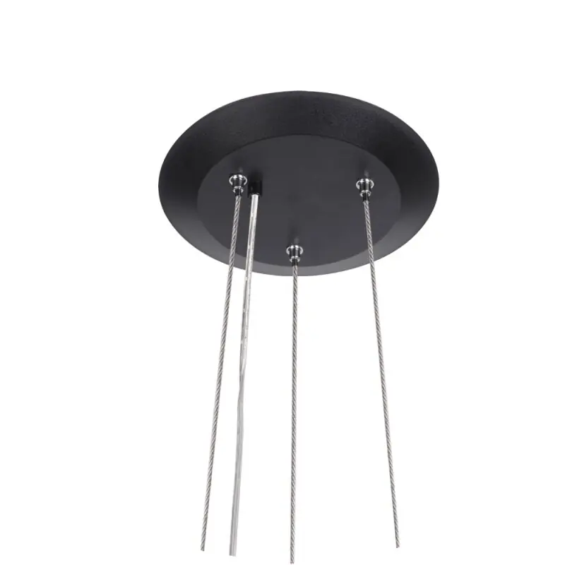 Müller-Licht Panel Round KIT Pendelsatz Schwarz für LED Panels rund flexibel einstellbar Must-Have
