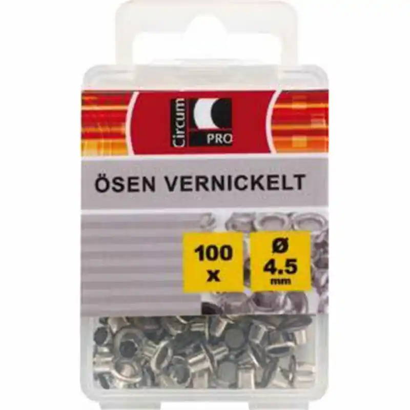 Geprüft CircumPro Ösen aus Messing 5,5mm 100 Stück