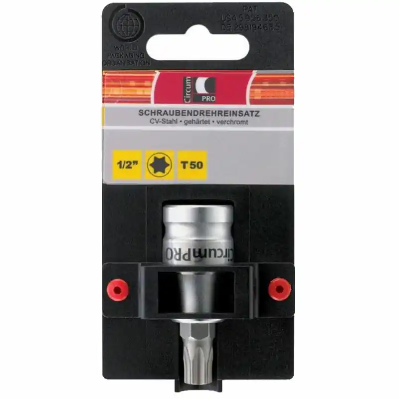 CircumPro Schraubendreheinsatz SB 1/2" T55 x 60mm Kostenloser Rückversand