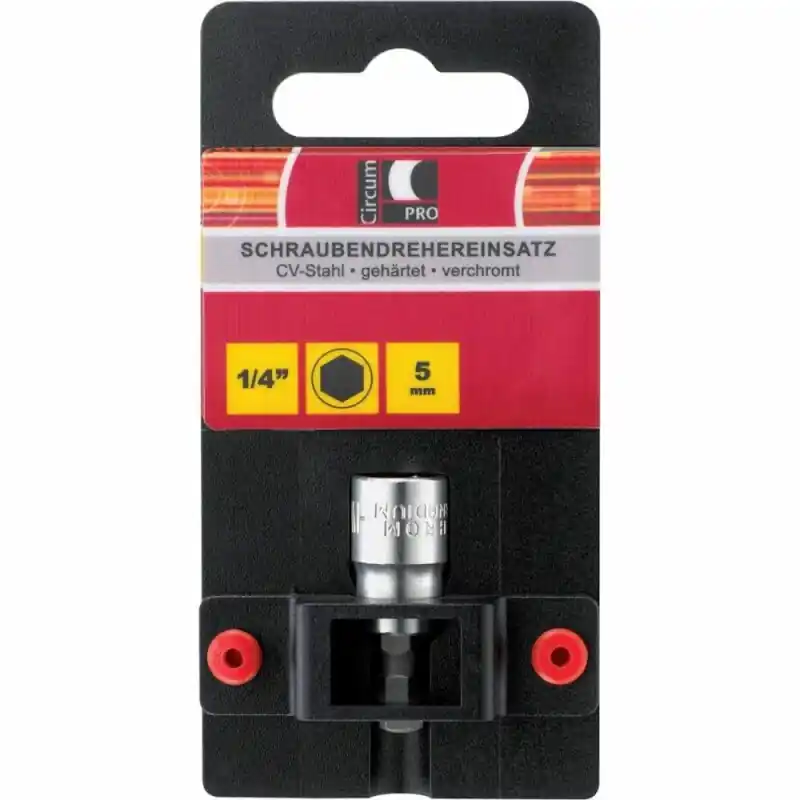 CircumPro Schraubendreheinsatz 1/4"= 6,3mm 4 x 18mm Preisknaller