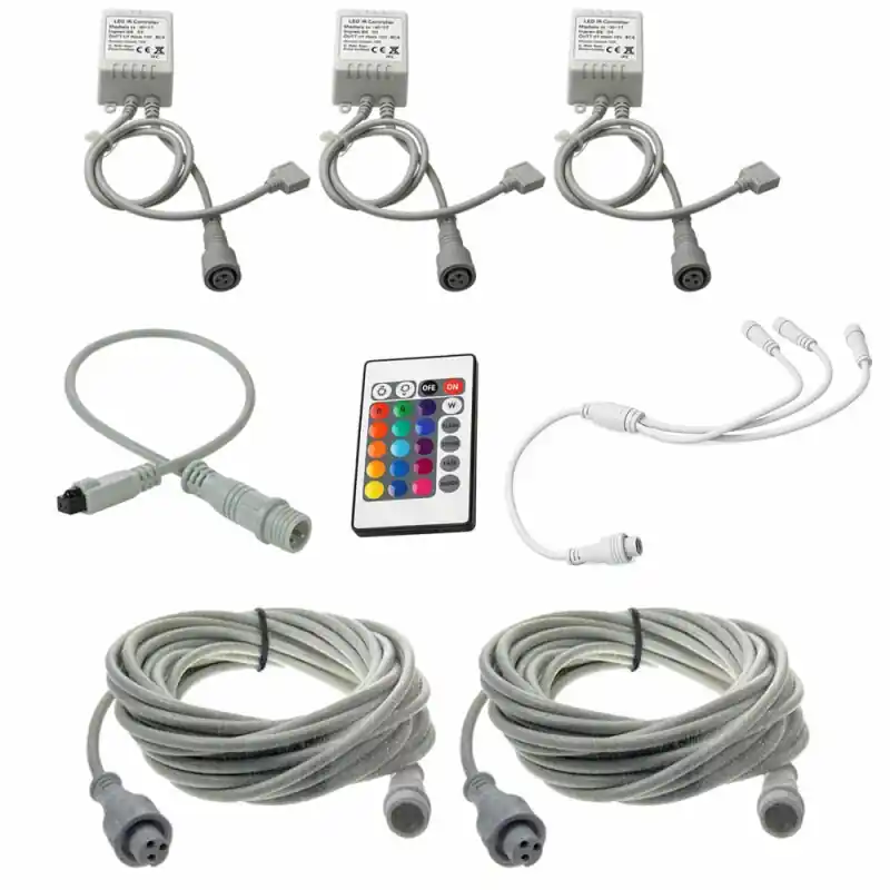Bleil Verbindungskabel-Set Splitter für LED Strips mit Fernbedienung Versand Am Gleichen Tag