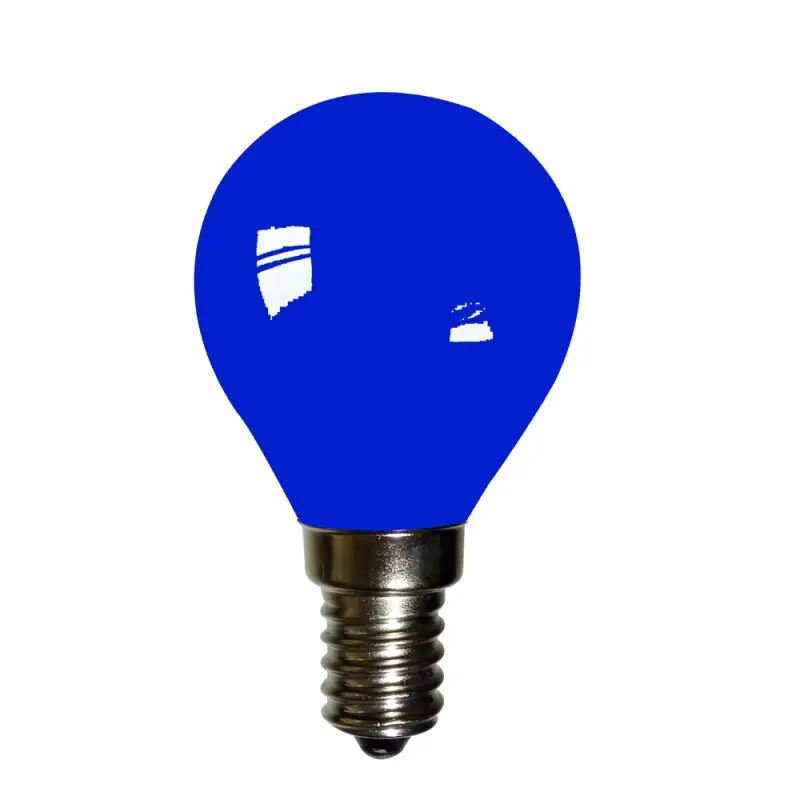 LED Filament Leuchtmittel Tropfen 2W E14 farbig Blau 13lm Sonderangebot